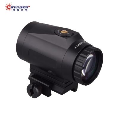 China Visión de punto rojo y visión holográfica Micro 3X amplificador Rifle alcance óptico 7075 CNC Aluminio IP67 a prueba de agua a prueba de niebla en venta