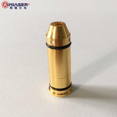 China Gold Plated 45 Colt Laser Bullet For Dry Fire Training Laser Shooting System Simulator for sale