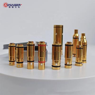 Cina Cartuccia laser di addestramento a fuoco secco 9mm 40S&W 45ACP 38 speciale 380ACP 223 7.62 proiettile laser in vendita