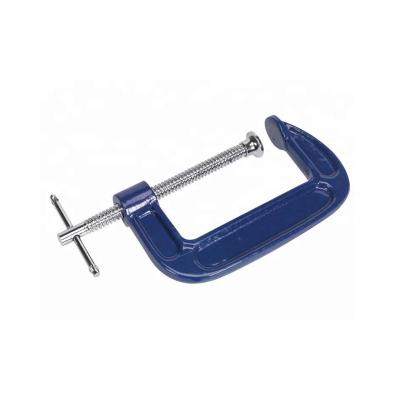 China Heavy Duty Woodworking Fast Fixed Cast Iron G Clamp Portable C Clamp Table Tool for sale