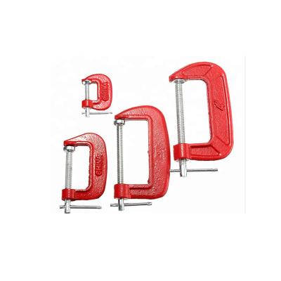 China Heavy Duty Welding C Clamps Clamps Clamps Throat Depth G Wood Clamp For Home Improvement for sale