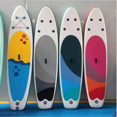 China China Unisex Surf Board Inflatable Windsurfing Paddle Board PVC Standup Board Surfboard Manufacturers for sale