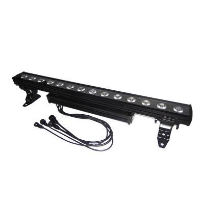 China Garden Ava IP65 14pcs*30W Outdoor Waterproof RGBW 4 in 1 Architectural LED Wall Wash Bar Facade Seals Wall Wash Light for sale