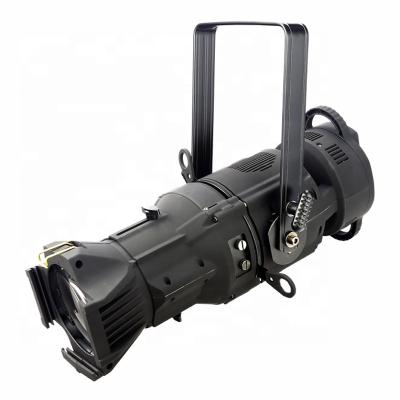 China Theme park 200W RGBW 4 in 1 ellipsoidal COB LED profile leko profile 200W light for theater studio for sale