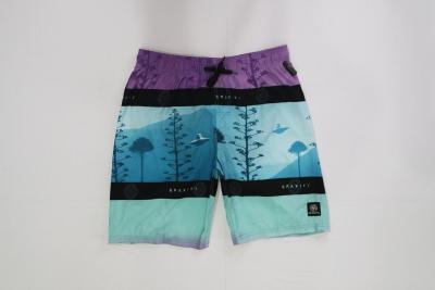 China 2017 Men's 100% Polyester Short colour sublimation summer printedboard Shorts for men for sale