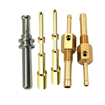 China Qingdao Industrial Equipment Customized CNC Precision Micro Machining Brass Turned Milled CNC Turning Mechanical Parts for sale