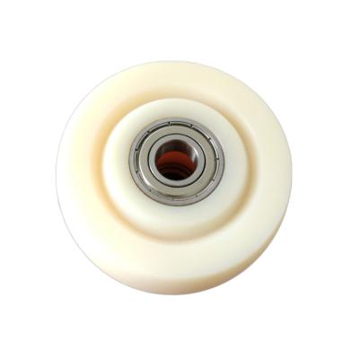 China Hotels Plastic Pulley Puley Pulley Wheel Pulley Cable PA66 Nylon Wheel With Bearing for sale