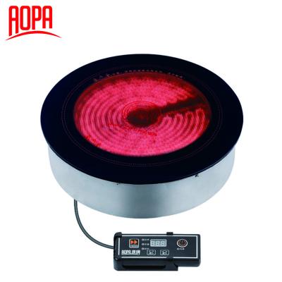 China Commercial High Efficiency AOPA Universal Electric Infrared Infrared Induction Hot Pot Cooker for sale