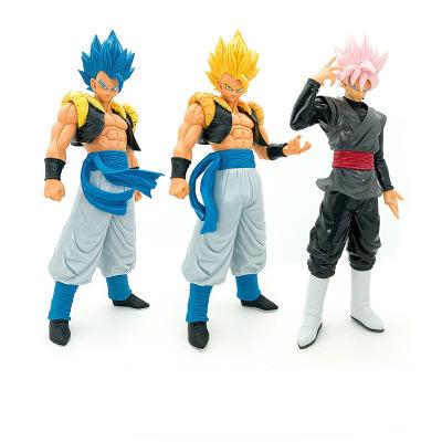 China Toy Factory Wholesale Japanese Anime Dragon Ball Figure Goku Vegeta Zamasu Cartoon Action Number Model Toy With Color Box for sale