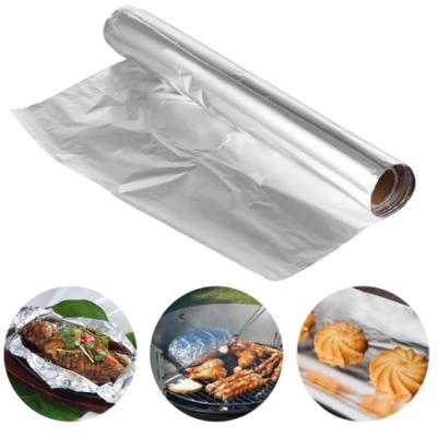 China Kitchen Use Barbecue Baking Lunch Box Dedicated 8011 3003 O Food Grade Aluminum Foil for sale