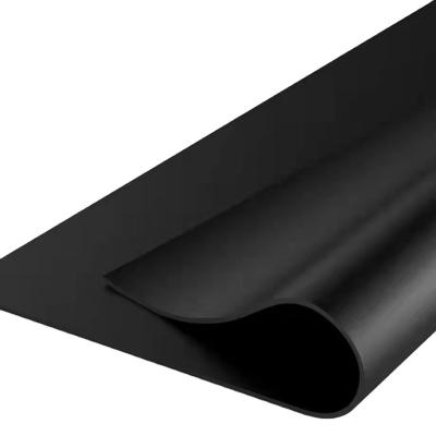 China Black Silicone Rubber Sheet Mat Plate Roll With High Elasticity EC10008 for sale