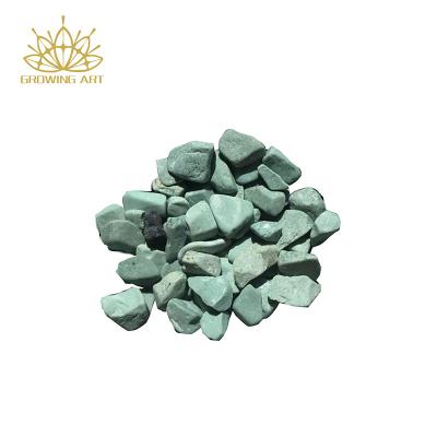 China CLASSIC 100% Nature Horticultural Green Zeolite.Bonsai Fairy Gardening Vases Fillers Green Zeolite Stone for sale