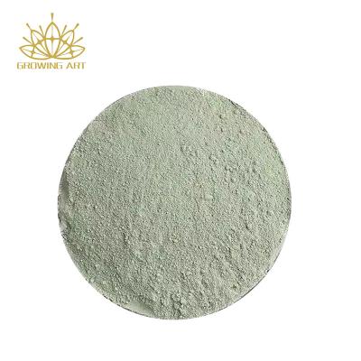 China CLASSIC Customized packingWashed Green Zeolite Horticulture Fairy Gardening Bonsai Wholesale Green Zeolite Stone for sale