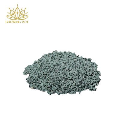 China CLASSIC Customized Packing Bonsai Green Zeolite Horticulture Nature Decorative Gravel For Bonsai Green Zeolite Stone for sale