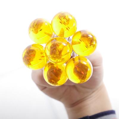 China Seven-Star Promotion Gift Dragons Ball Z Animation Resin Crystal Ball Various Styles Key Chain Series One As A Gift for sale