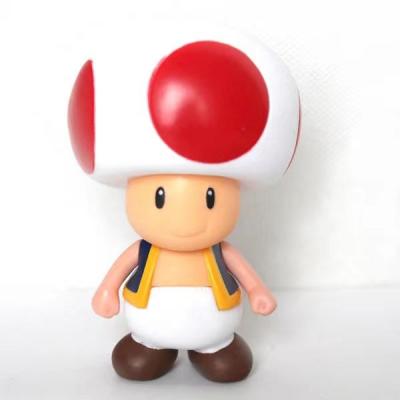 China MARIO Action Figure 10cm Red Toad Fast Delivery Collectible Toy for sale