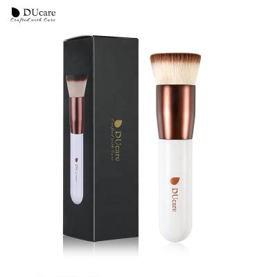 China Beauty Care Make Tools DUcare Brand DS001-1 Original High Quality Beauty Care Foundation Flat Brush for sale