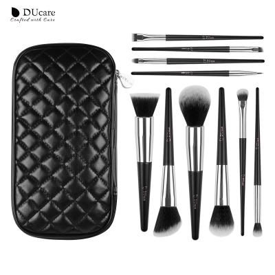 China Angular Blush Docolor Professional Makeup Brush Set With Case Private Label Base Blush Makeup Brush for sale