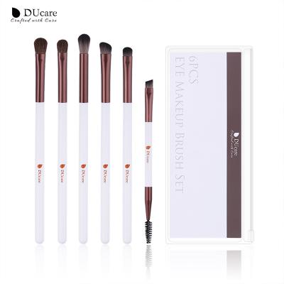 China Eye Brushes Brand DUcare DF0626 Original High Quality Beauty Care 6pieces Eye 6pieces Brush Set for sale