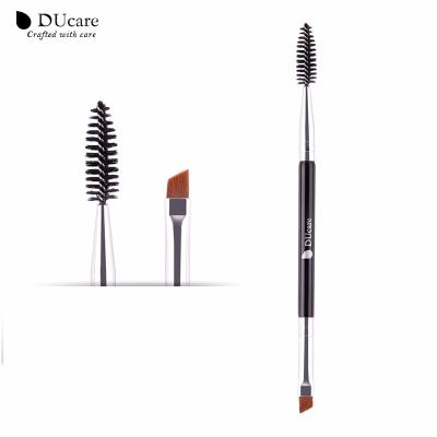 China Angular Blush DUcare DF16 Dual Ends Eyesbrow Eyelash Makeup Brush for sale