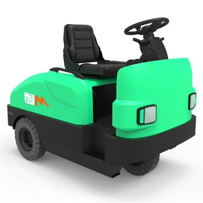 China Factory Warehouse Handling Seated Type Electric Tow Tractor Battery Powered Tow Truck 2 Ton 3 Ton for sale