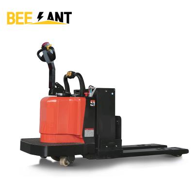 China Factory 3T/3.5T Heavy Load Capacity Full Electric Rack Driving Pallet Truck Mini Forklift Electric for sale