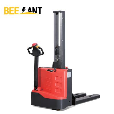 China Factory 0.8ton 1.0ton 1.2ton Mini New Electric Stacker Electric Forklift Narrow Aisle Stacker with Better Energy Consumption for sale