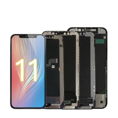 China Kospaoo factory wholesale LCD touch screen replacement for iPhone 11 original TFT incell OLED mobile display for iPhone 11 for sale