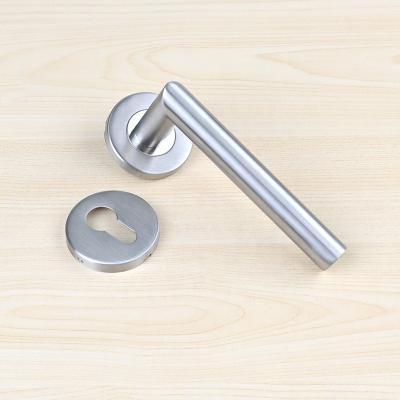 China CE Quality Modern EN 1906 Safe Reliable High Quality Building Stainless Steel Handles For Metal SS4001 Wooden Doors for sale