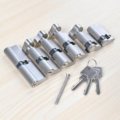 China European standard EN1303 engineering lock cylinder /profile brass door lock cylinder/euro key cylinder master key for sale