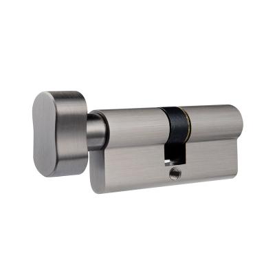 China Construction of door lock En1303 2015A brass material cylinder 70mm+brass knob lock cylinder (single cylinder with knob) HPB59-1/mortice for sale