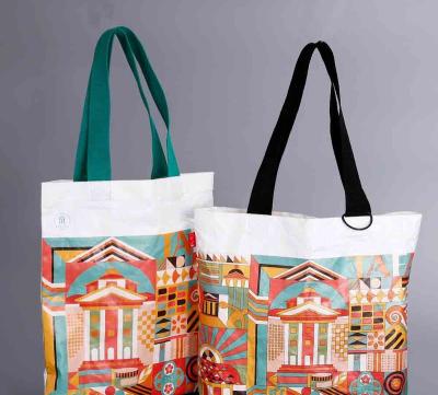 China Rope Handle YIMYIK Customized Tyvek Dupont Paper Bag Tote Bag Printed Gift Clothing Waterproof Tearproof Shopping Bag for sale