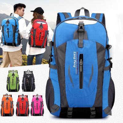 China Waterproof Bike Backpack 40L Waterproof Travel Sports Travel Mountaineering Outdoor Hiking Climbing Rucksack for sale