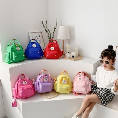 China Multifunctional backpack the latest fasion 2021 baby girls school shoulder color candy summer kids custom printing for sale