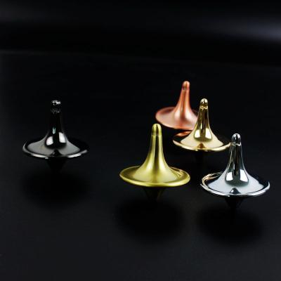 China Metal Vintage Totem Rotation Relaxation Stylish Stable Metal Gyro Accurate Top Desk Toy for sale