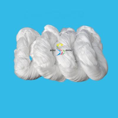 China Anti-bacteria 20/2 40/2 30/2 50/2 60/2 Sewing Use Raw White Bright High Tenacity Low Shrink 100% Spun Polyester Skein Yarn for sale