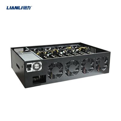 China With brand new fan Lianli industrial gpu case 8 gpu server case artificial intelligence server chassis for sale