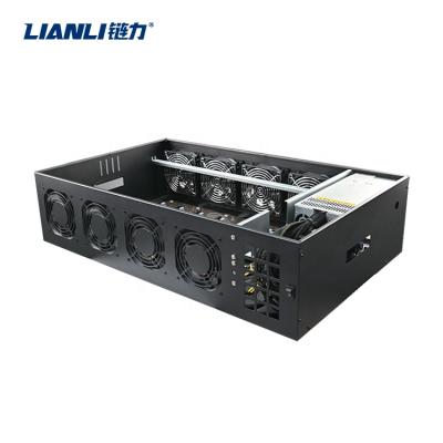 China With fan factory wholesales 8 case gpu 3070 1660s 65mm gpu case temperature screen server gpu installation computer business for sale