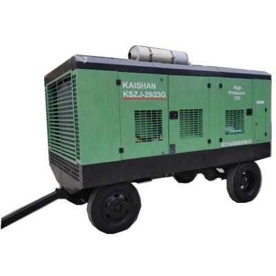 China Specialised in deep water well drilling rig Kaishan KSZ29/23G big screw air compressor for sale