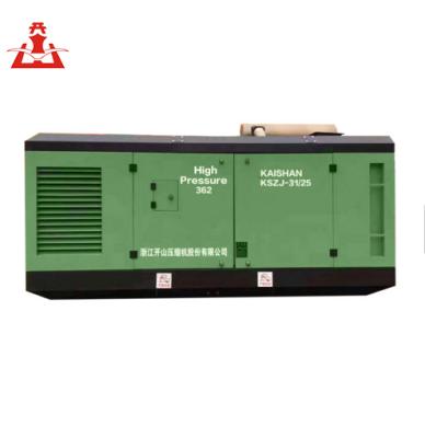 China Kaishan KSZJ-31/25 diesel screw air compressor for drilling rig borehole for sale