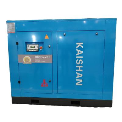 中国 kaishan BK 132 kw low noise screw air compressor 8 bar air compressor 販売のため