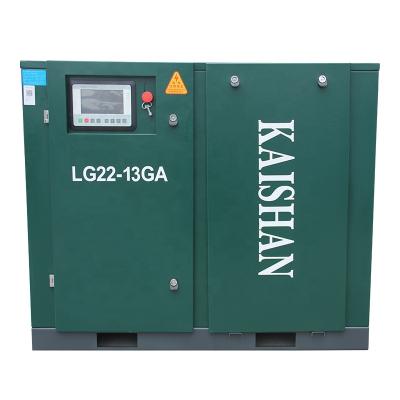 China Kaishan high-end product single stage LG30-8GA screw air compressor for industry factory for sale