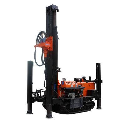 Китай Kaishan KW180 hydraulic drilling machine portable diesel water well drilling rig 180m продается