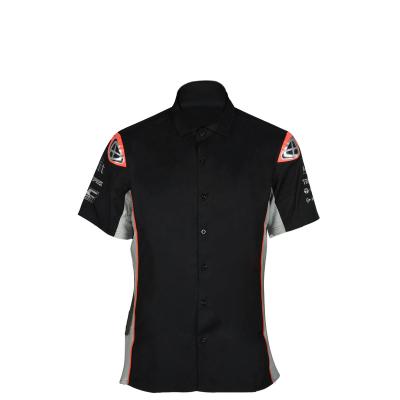 China Logo Design Knit Fabric Custom Sports Breathable Polo Shirts Printing and Embroidery Sports Polo Shirts for sale