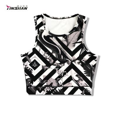 China 2021 New Fashion Women Sports Breathable Fitness Vest for sale