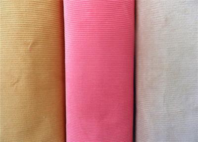 China Shrink Resistant Yellow Corduroy Fabric Fire Retardant Acid Proof 100% Cotton for sale