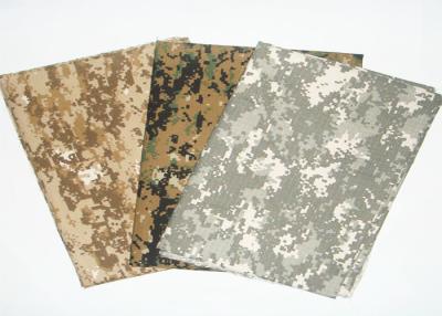 China Camouflage Print Fabric Fire Retardant Antistatic For Military Uniform for sale