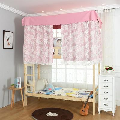 China Hot Sale Polyester Semi Sheer Sunshade Drapes White Stretching 100% Custom Size For Student for sale