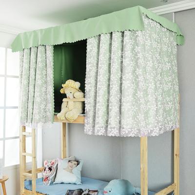 China New Design Sunshade 100% Polyester Students Gauze Shade Student Screen Wind Curtain for sale