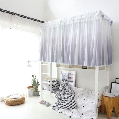 China New products of 78 inch thin gauze dormitory voile yarn curtain sunshade for students for sale